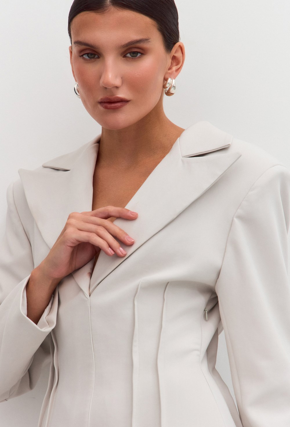 Платье-пиджак Bruna stone - фото 129680