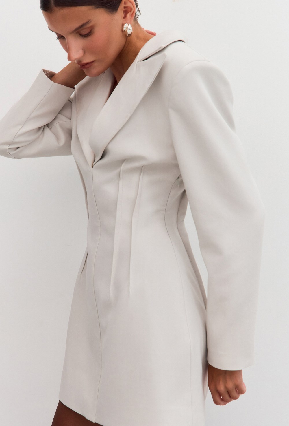 Платье-пиджак Bruna stone - фото 129682