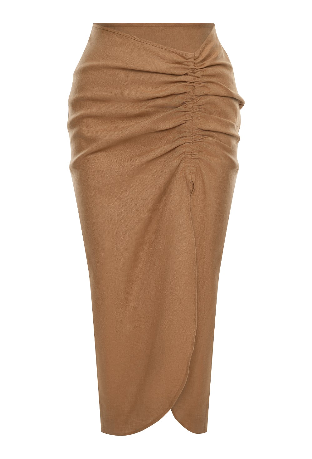 Юбка Maya коричневая - фото 129726