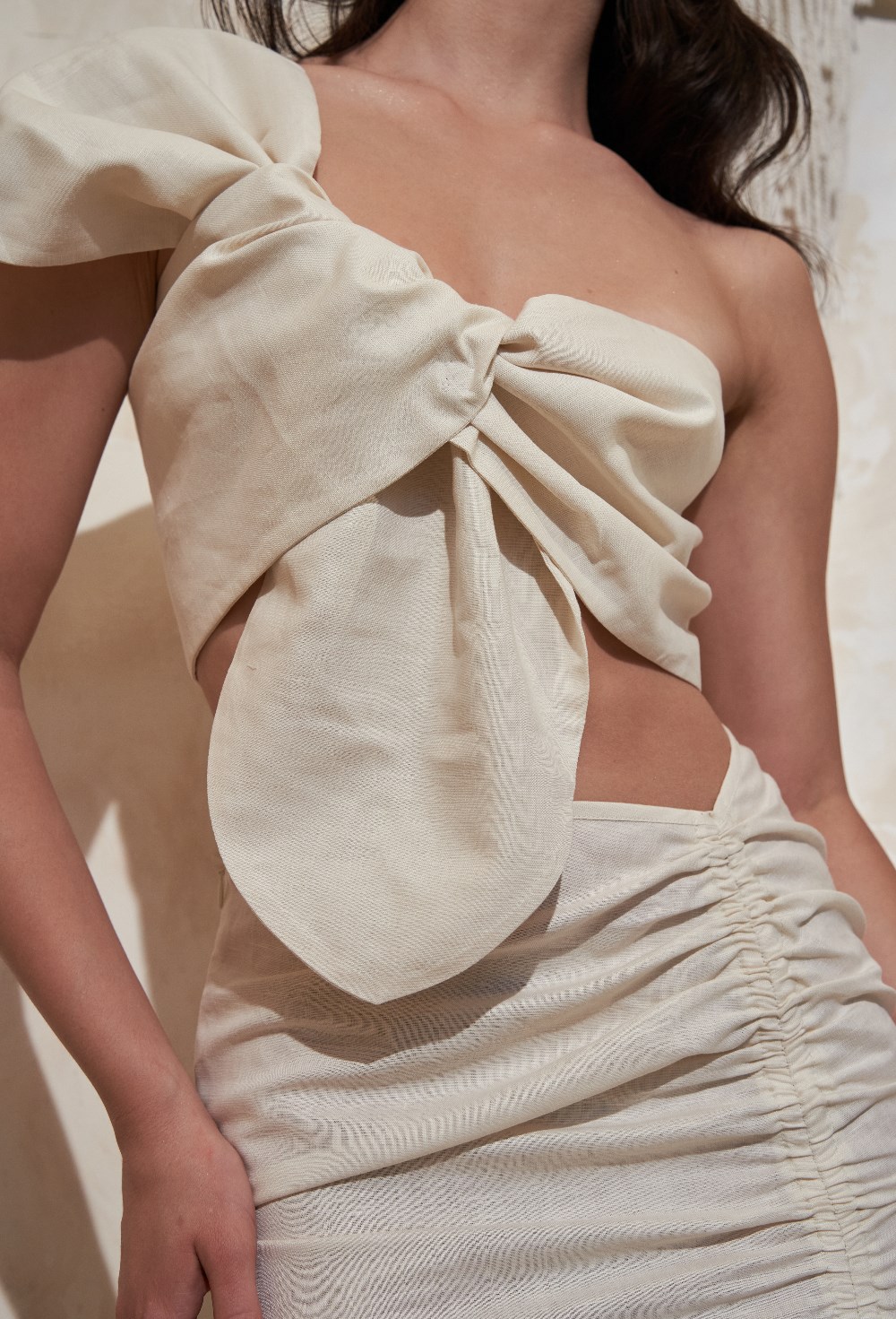 Топ  Maya молочный - фото 129737