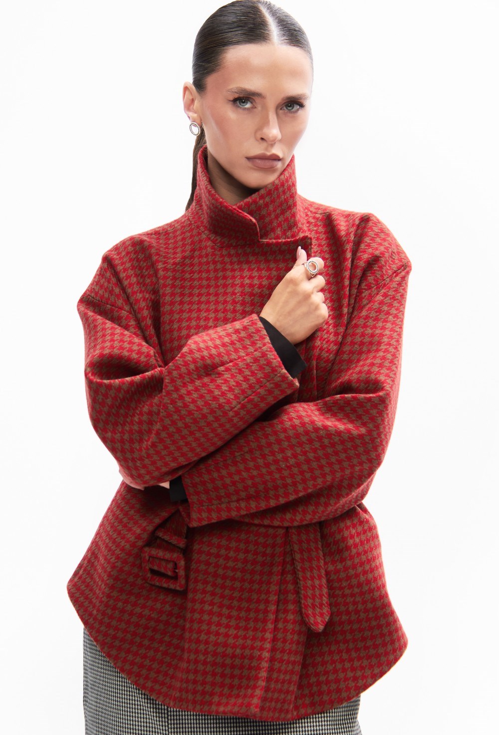 Жакет утепленный Automne à Paris (rouge) - фото 129870