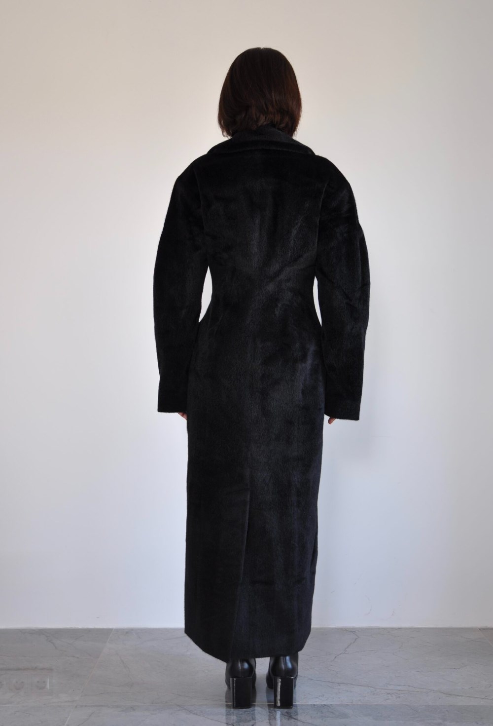 Пальто силуэтное - фото 129908