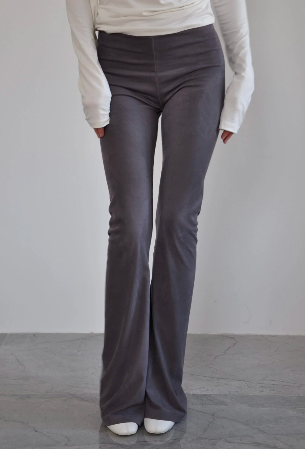 Штаны из экозамши - фото 129932