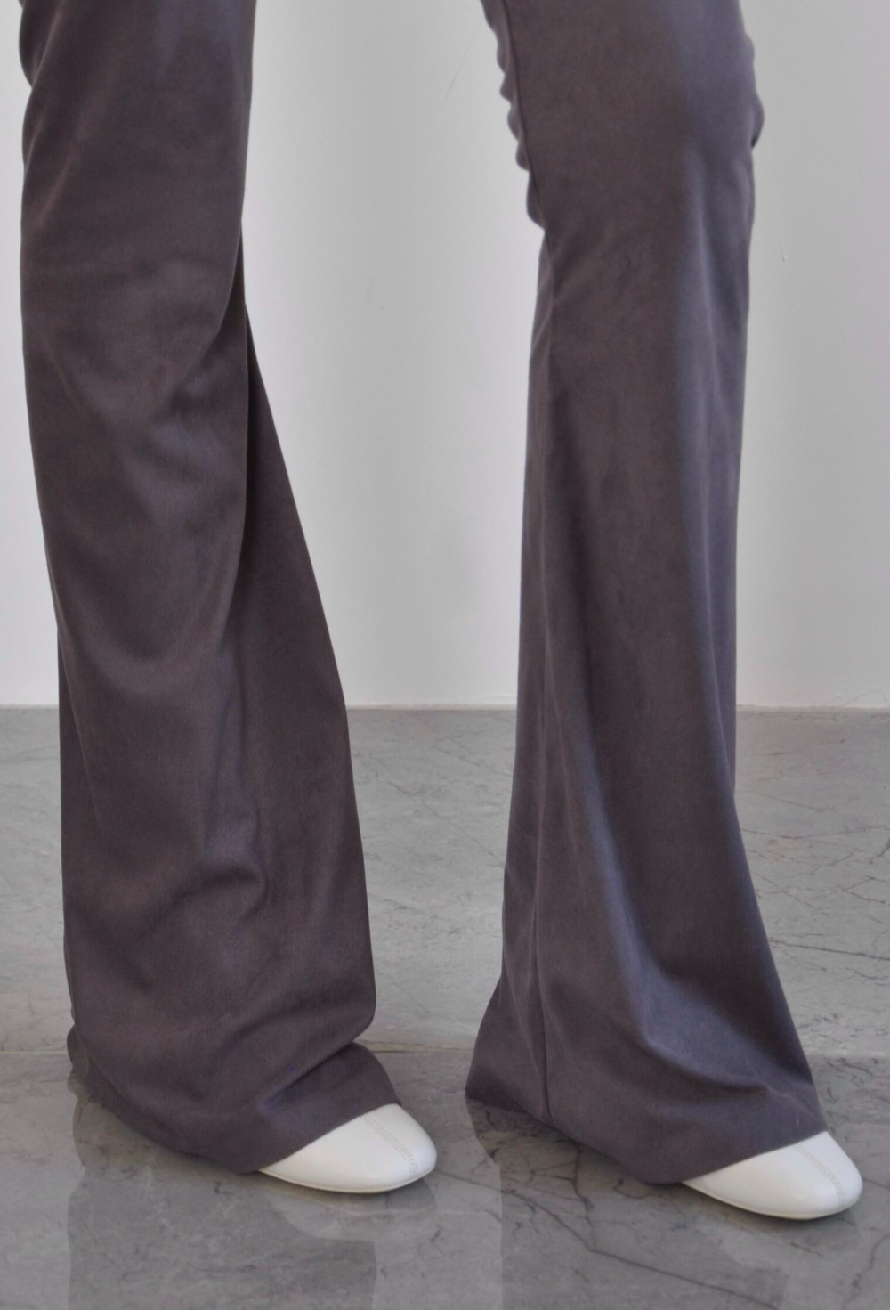 Штаны из экозамши - фото 129936