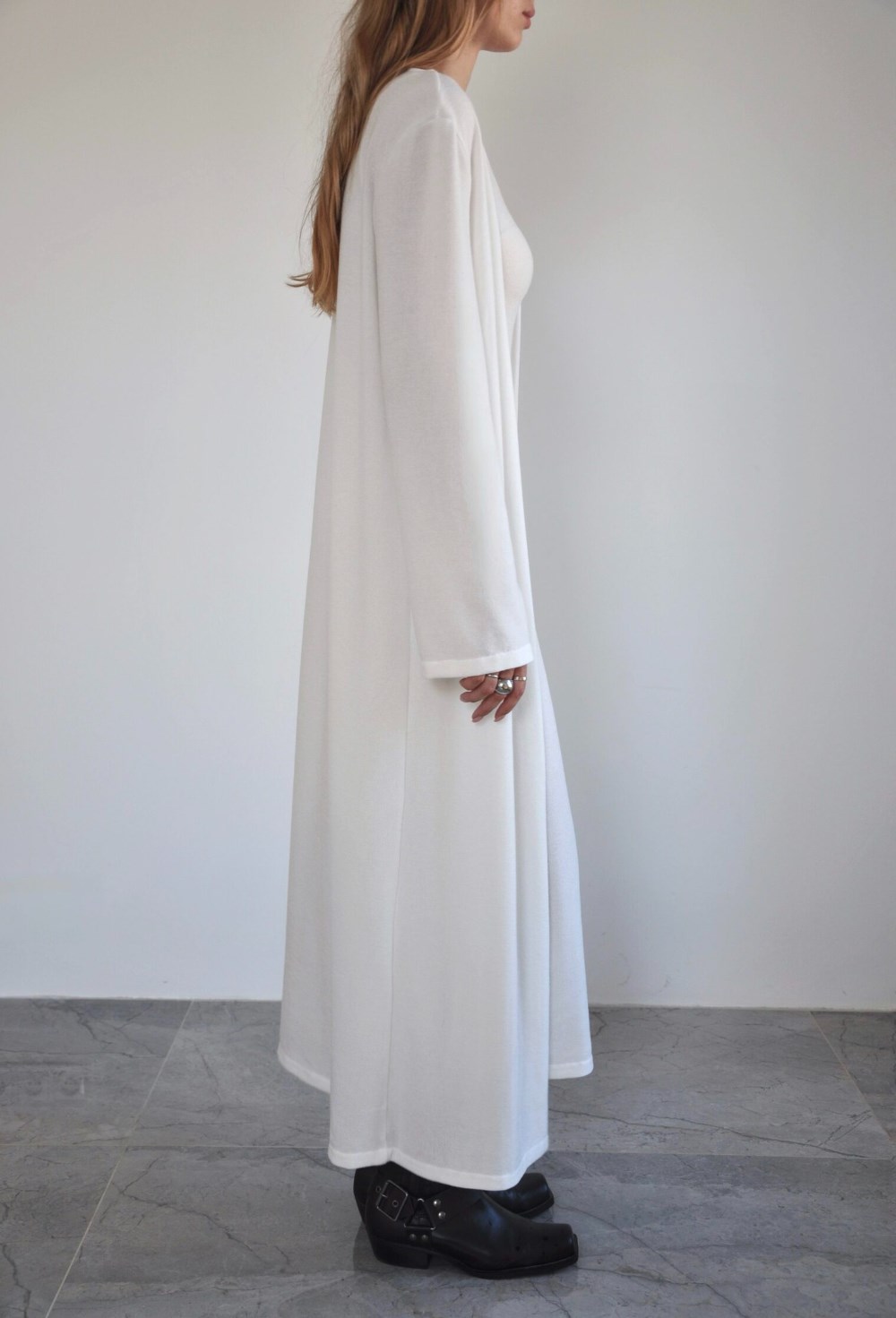 Кардиган из вязаного трикотажа - фото 129947