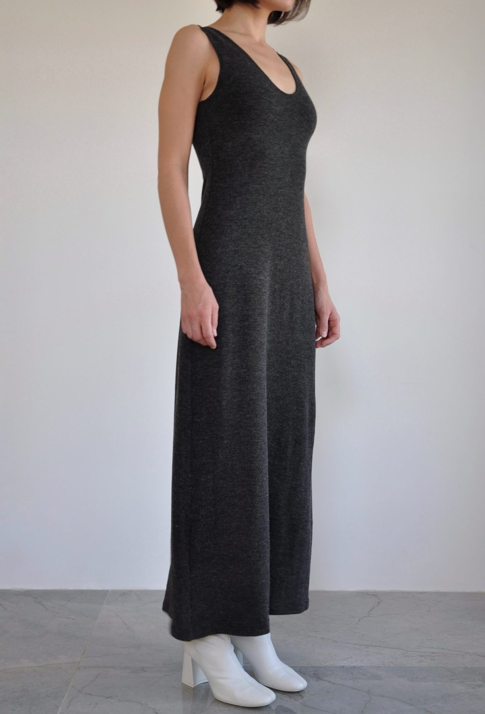 Платье из вязаного трикотажа - фото 129956