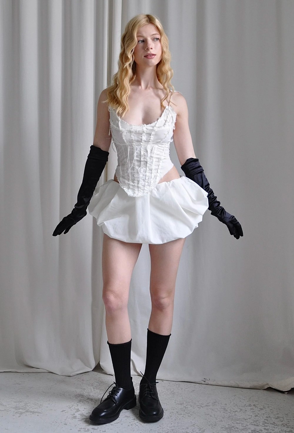 Юбка-круассан - фото 130013