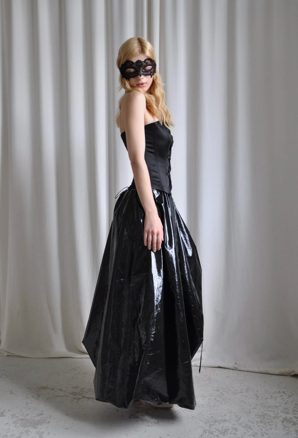 Драматичная юбка-баллон - фото 130044