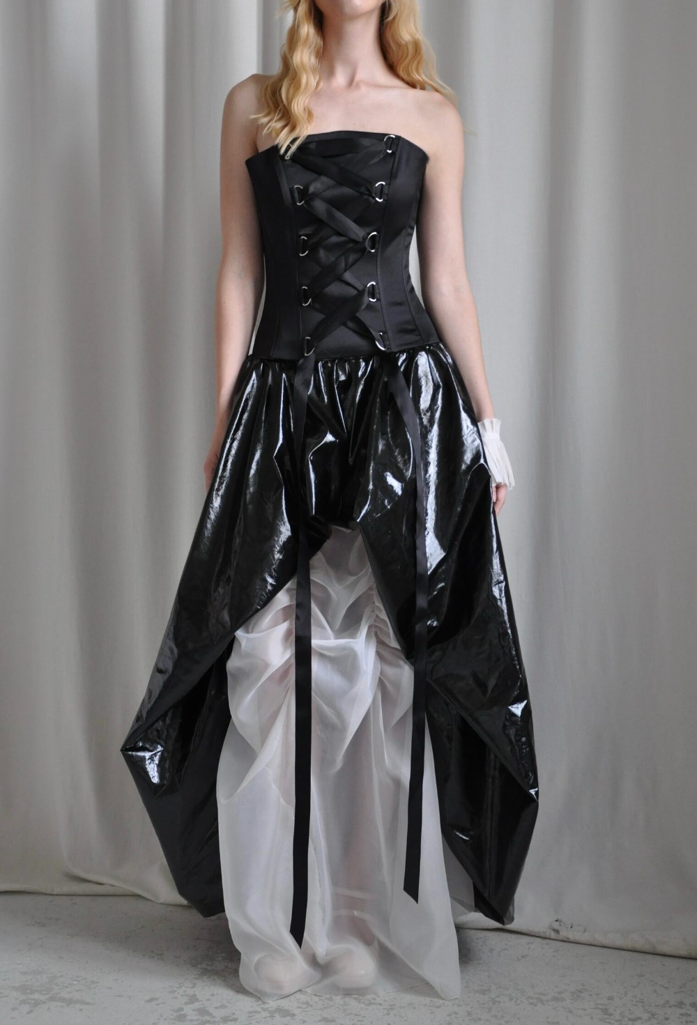 Драматичная юбка-баллон - фото 130048