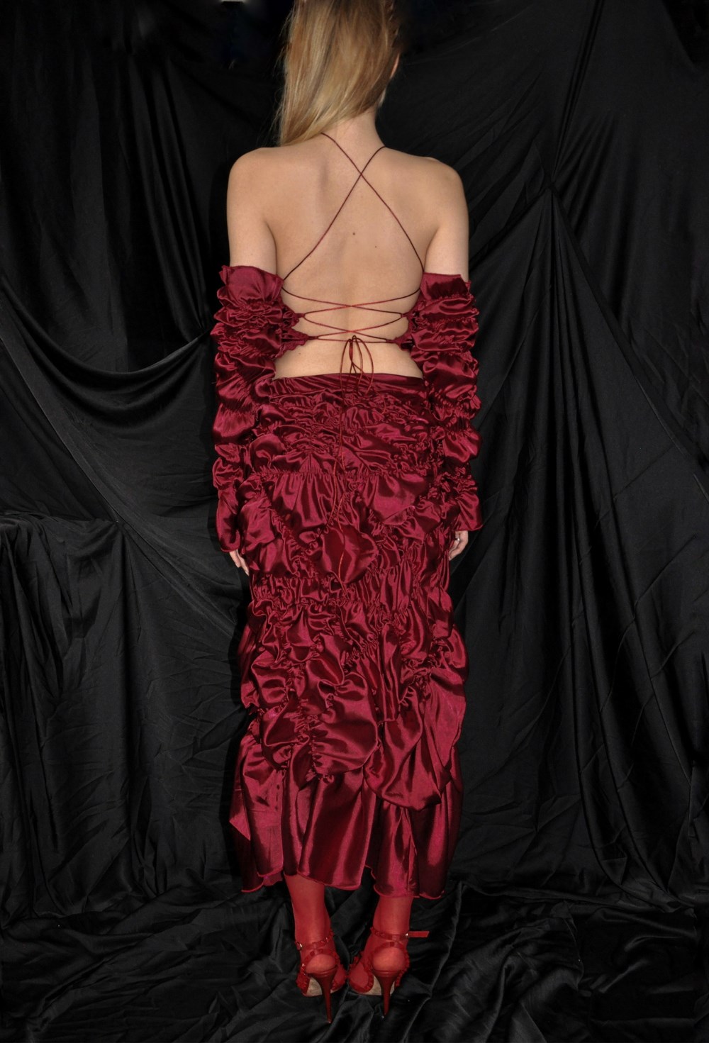 Юбка-рюш - фото 130055