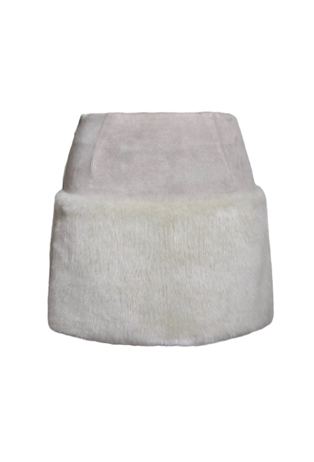 Юбка с мехом - фото 130138