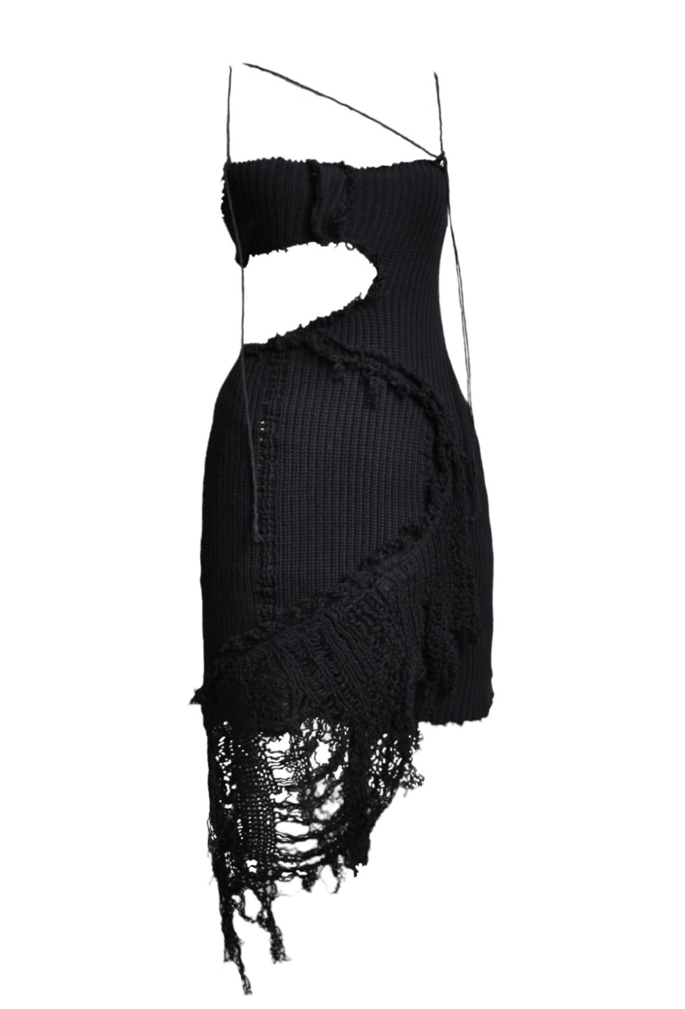 Рваное платье - фото 130141