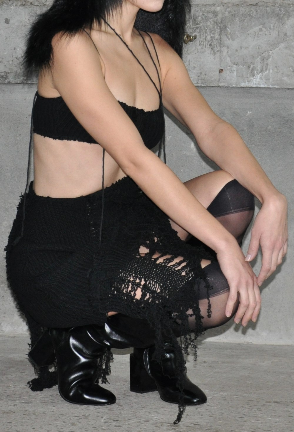 Рваное платье - фото 130146