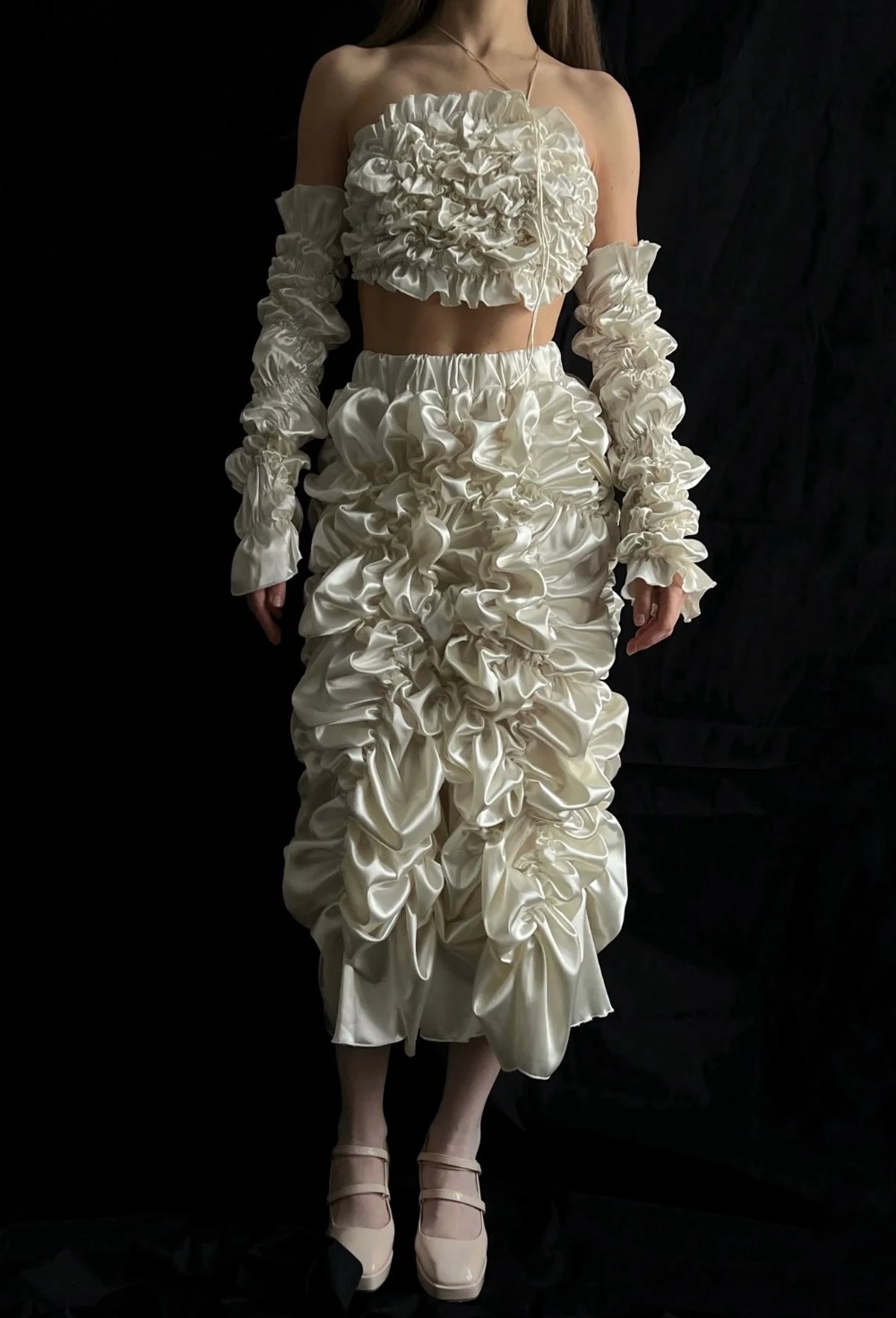 Юбка-рюш - фото 130168