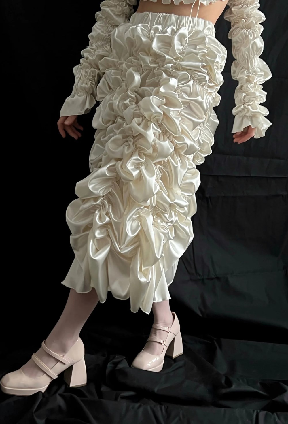 Юбка-рюш - фото 130169