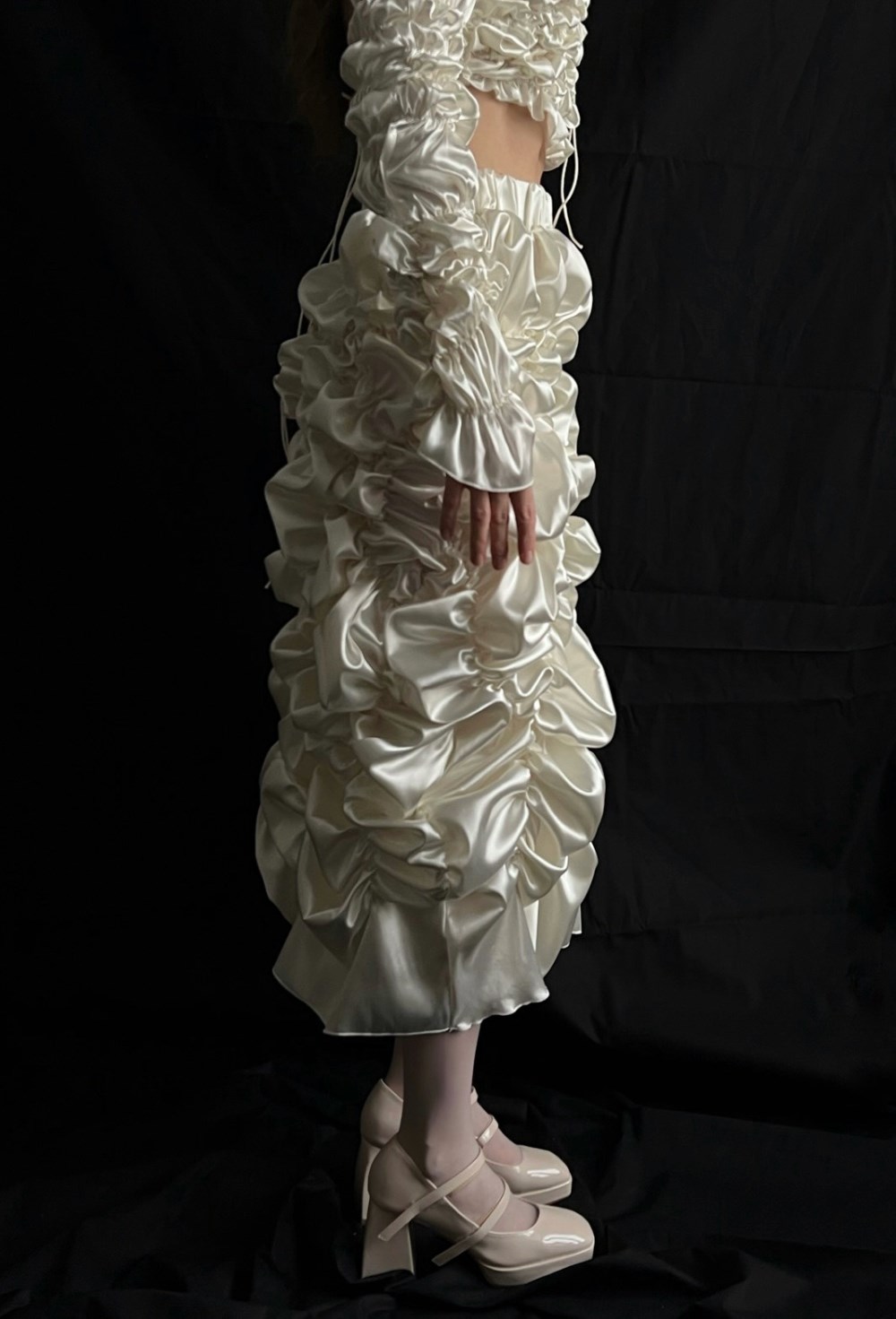 Юбка-рюш - фото 130170