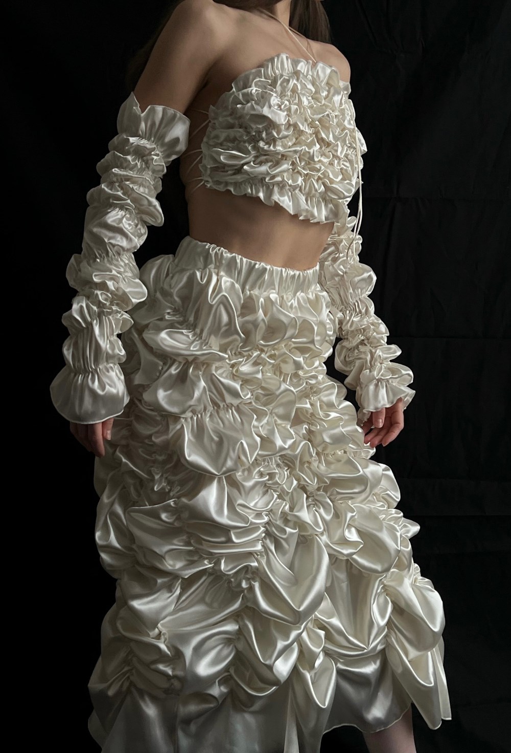 Юбка-рюш - фото 130171