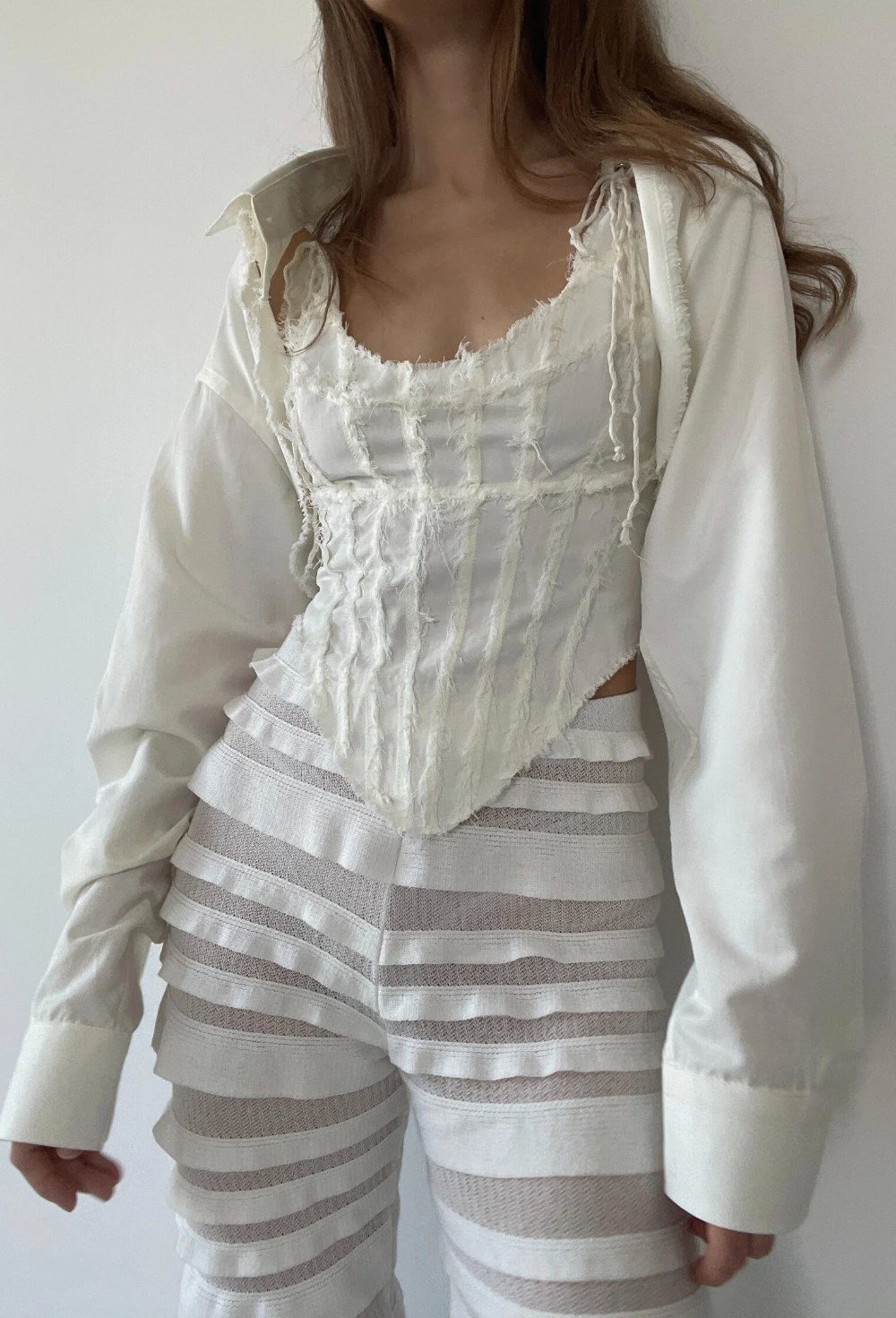 Рубашка-болеро - фото 130188