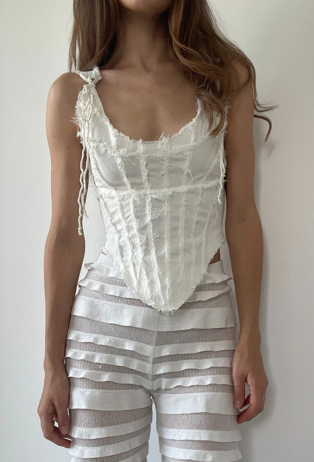 Топ-корсет в викторианском стиле - фото 130209