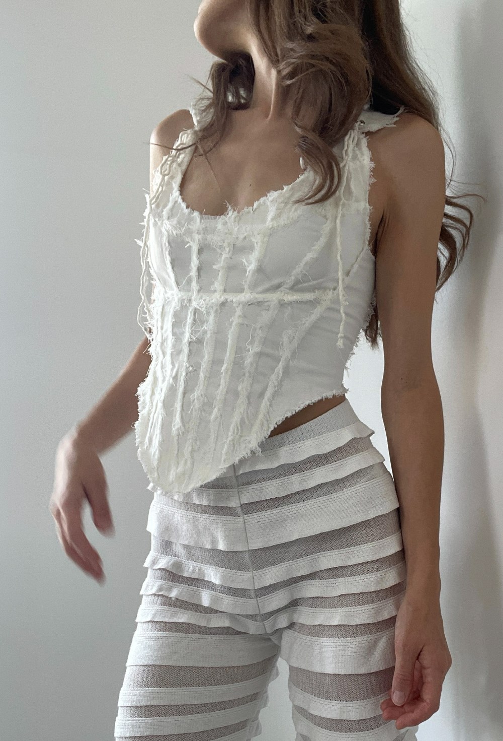 Топ-корсет в викторианском стиле - фото 130210