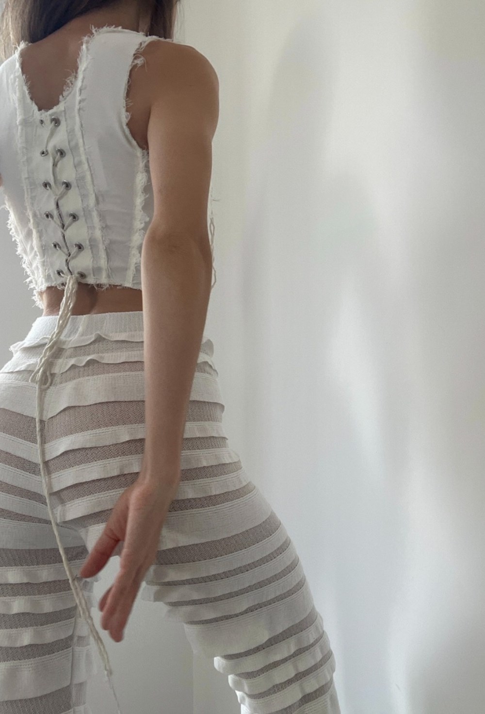 Топ-корсет в викторианском стиле - фото 130212