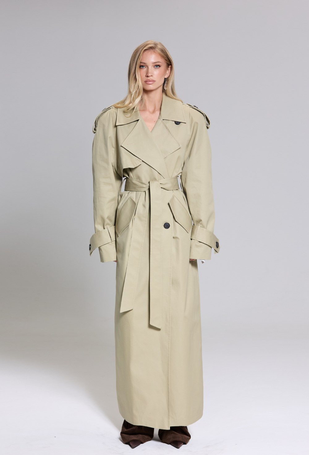 Тренч PLACID BEIGE - фото 130252