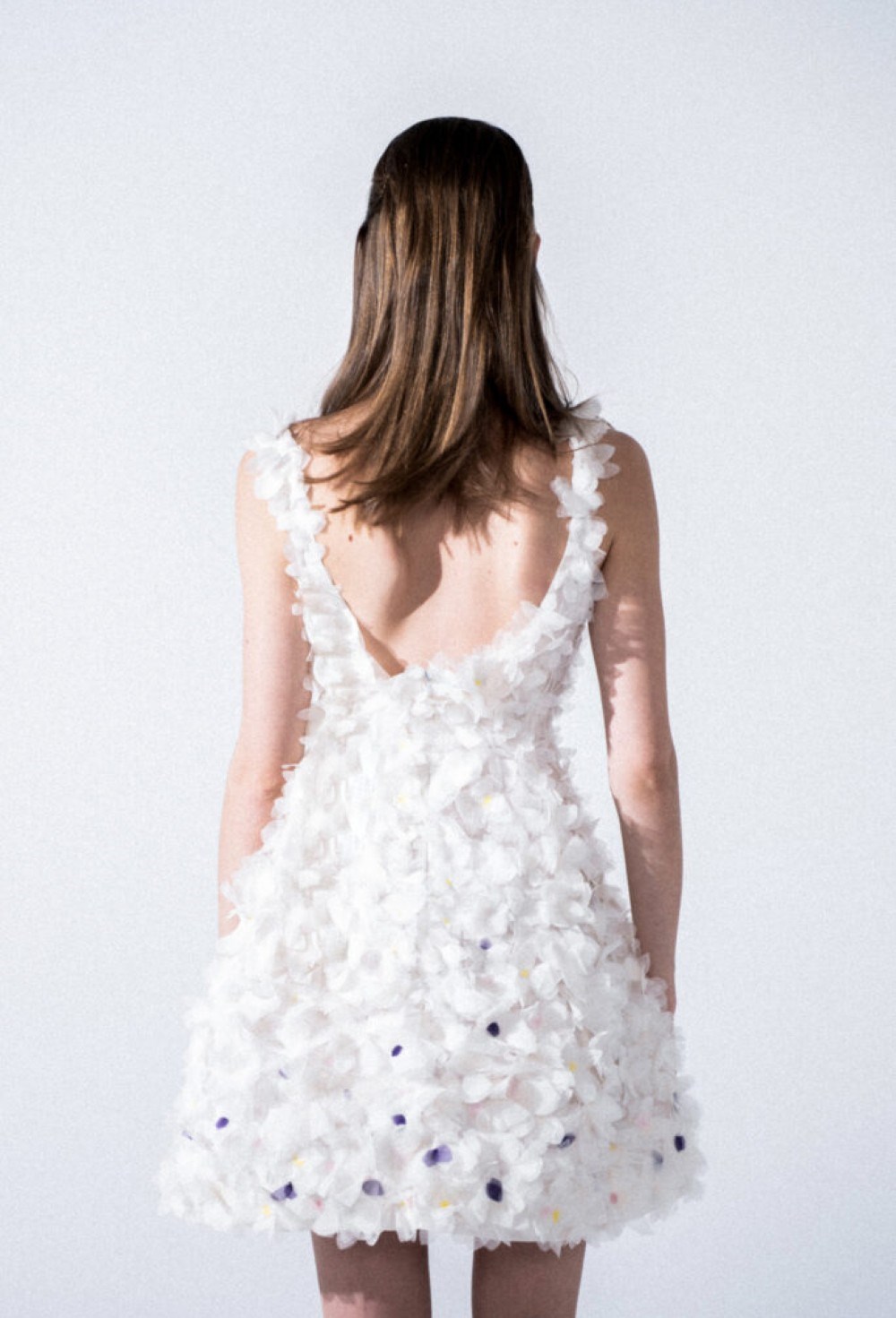 Платье с фиалками - фото 130279