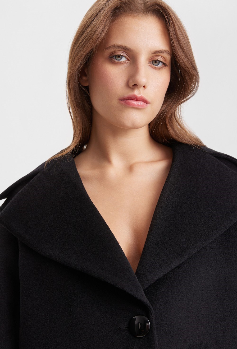 Пальто-кокон - фото 130366