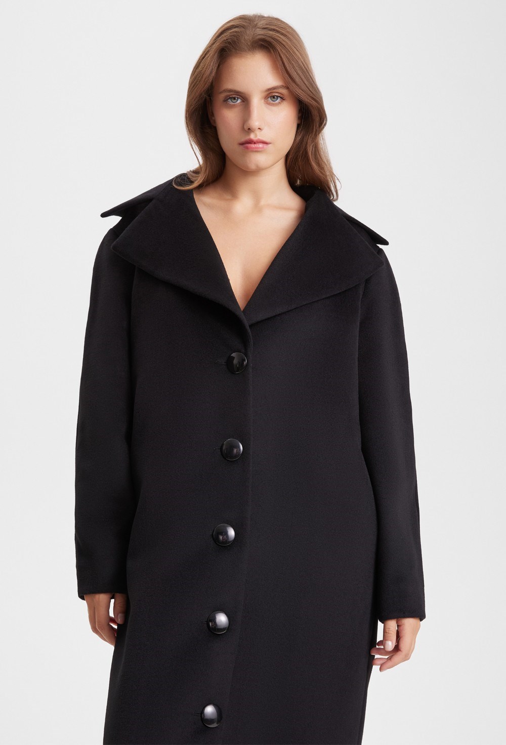 Пальто-кокон - фото 130369