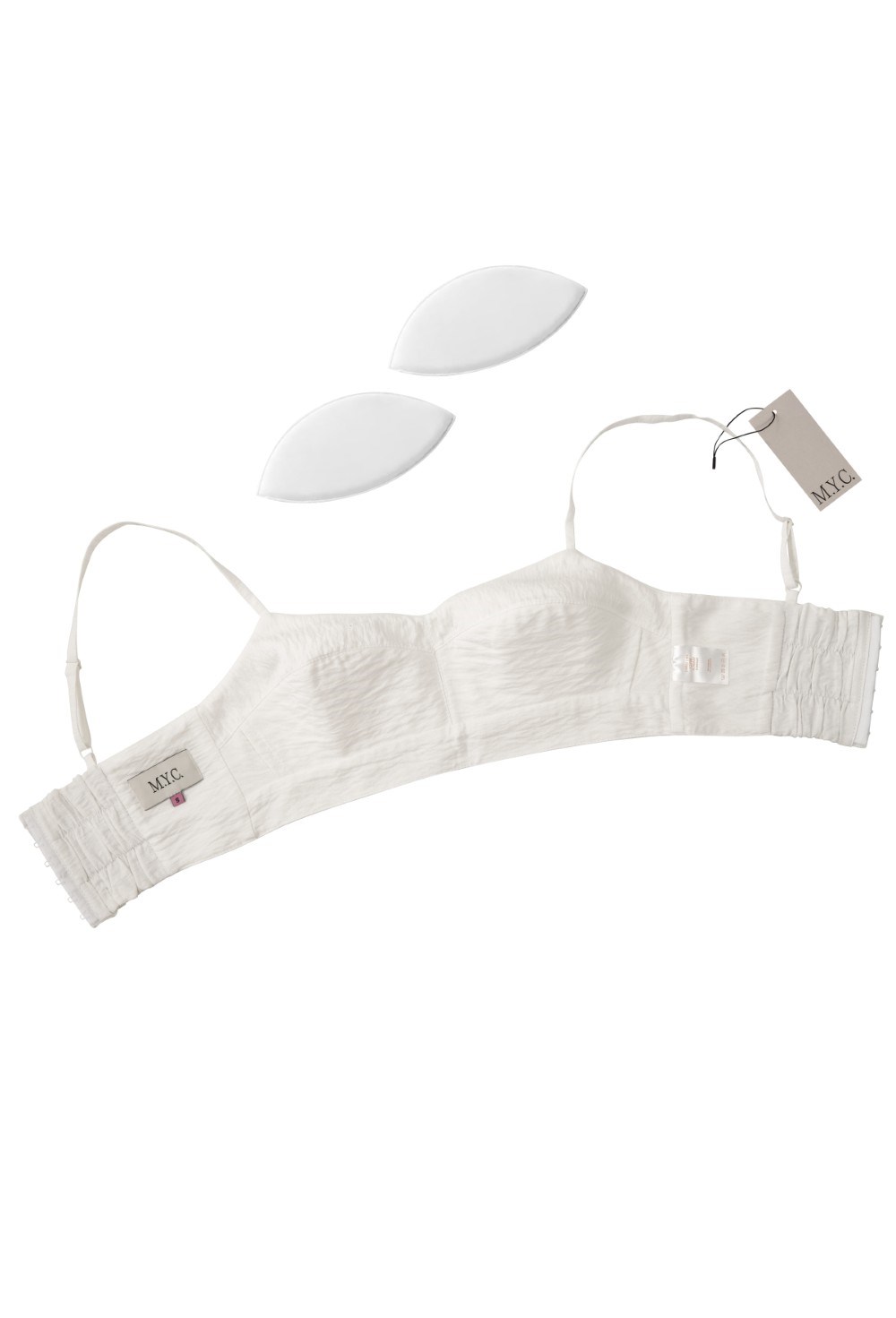 Топ с чашечками пуш-ап - фото 130580