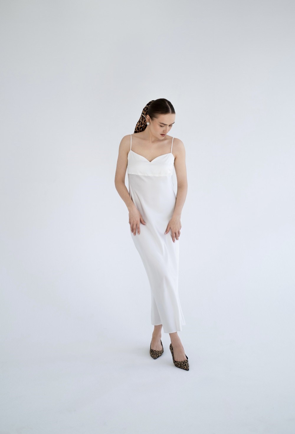 Белое платье - фото 130638