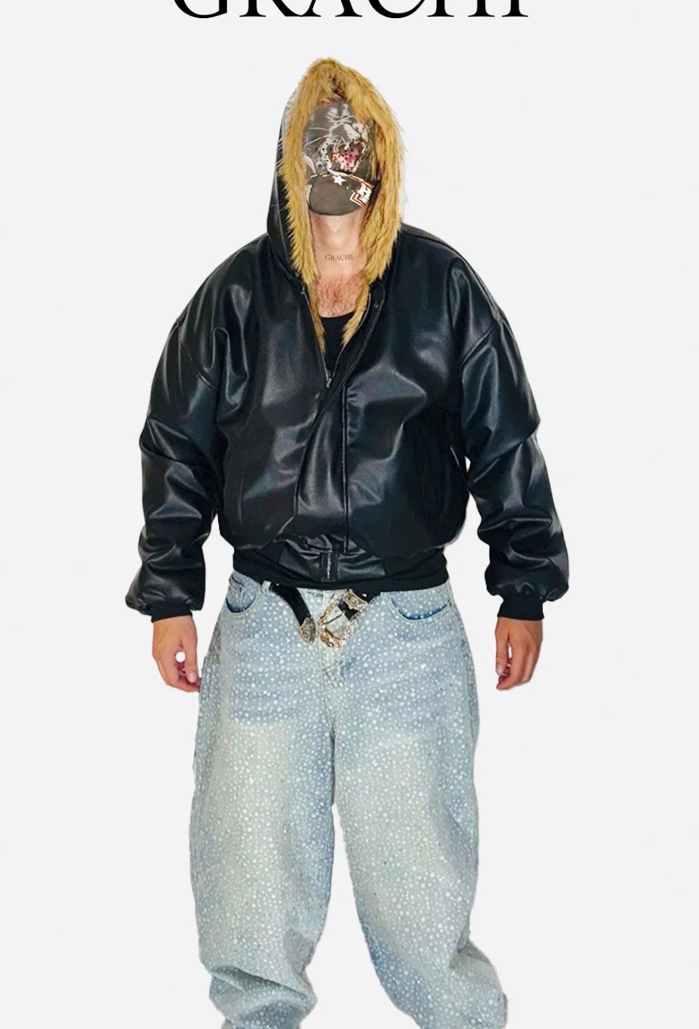 Бомбер FUR/LEATHER DOUBLESIDE - фото 130650