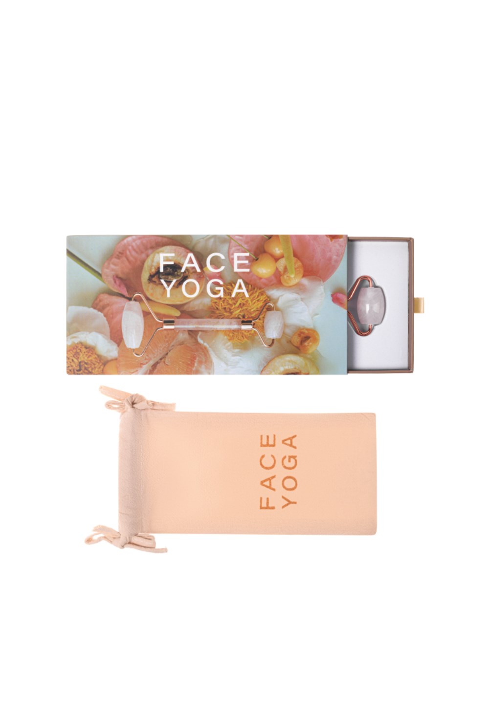 Роллер для лица из розового кварца - фото 130713