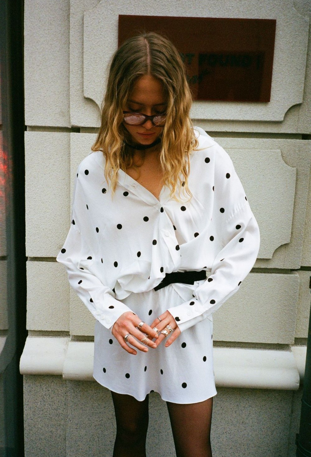 блуза POLKA DOT - фото 131001
