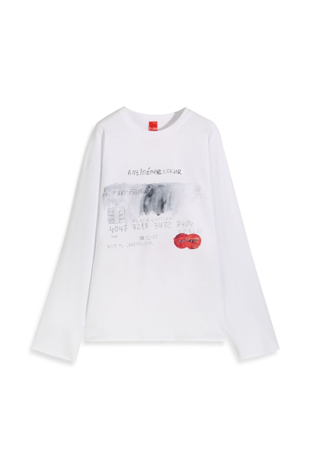 лонгслив ANTIDÉPRESSEUR - фото 131175