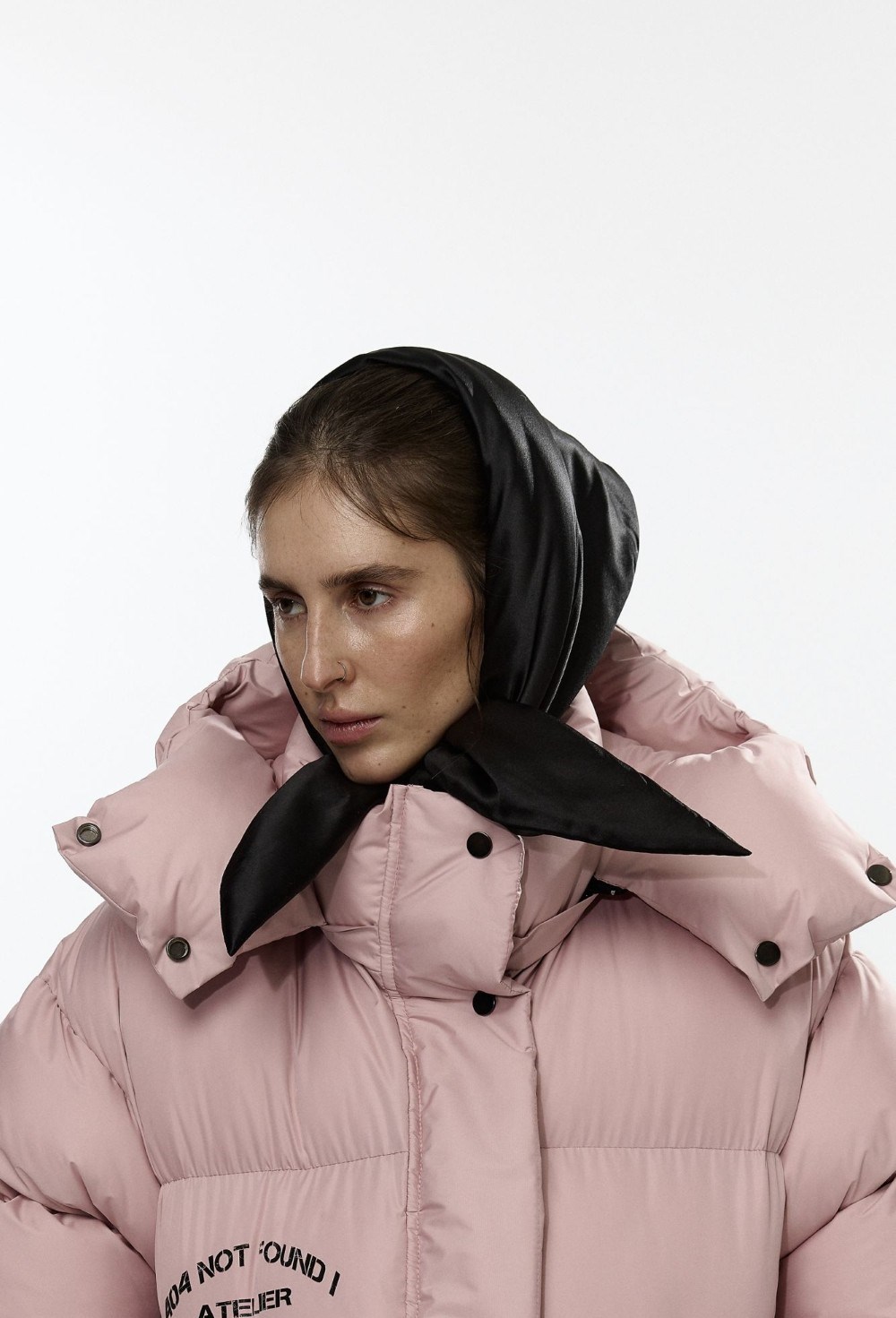 косынка BLACK SILK - фото 131925