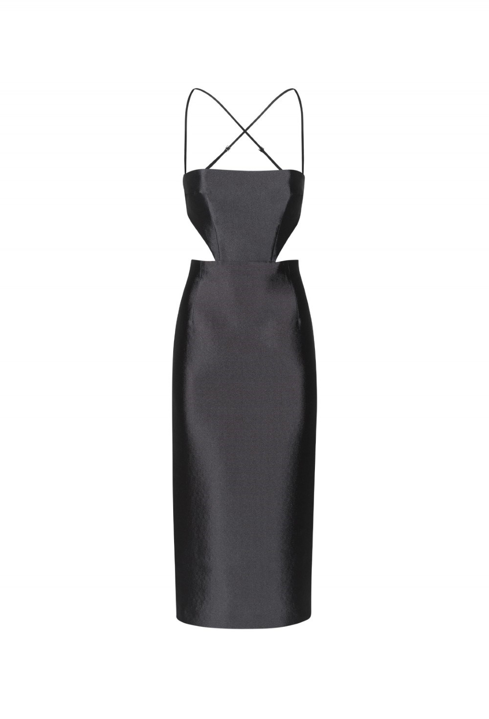 Коктейльное платье сс вырезами - фото 132694