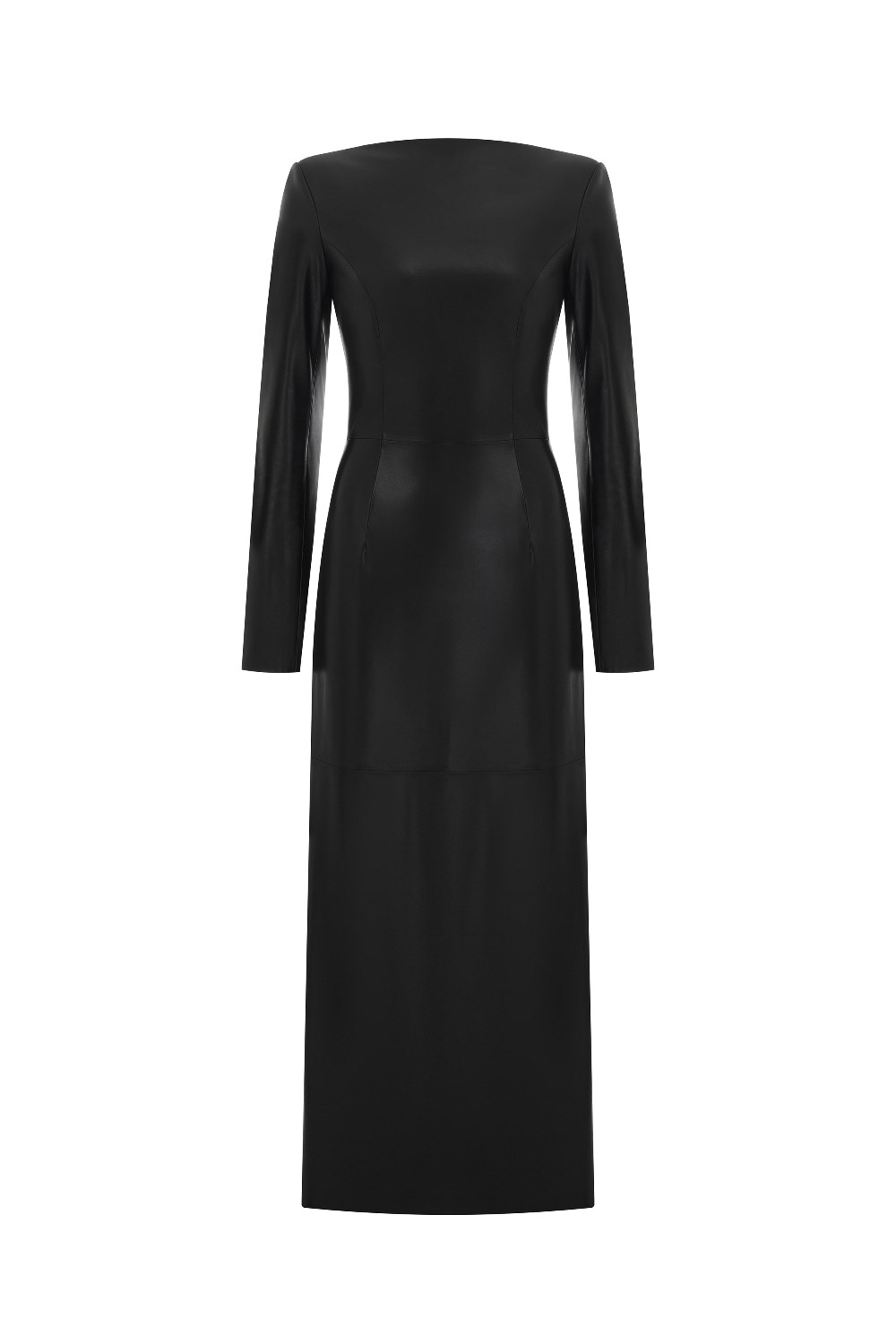 Платье из кожи - фото 132826