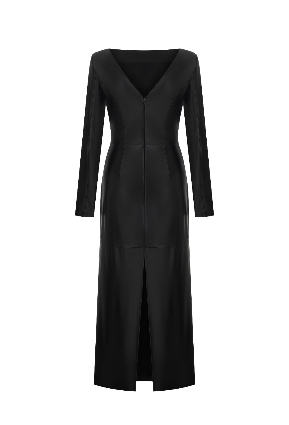 Платье из кожи - фото 132827