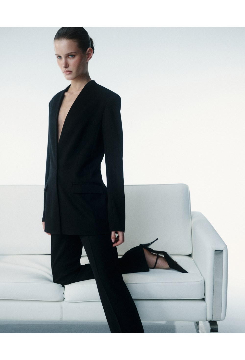 Брюки из шерсти - фото 132839