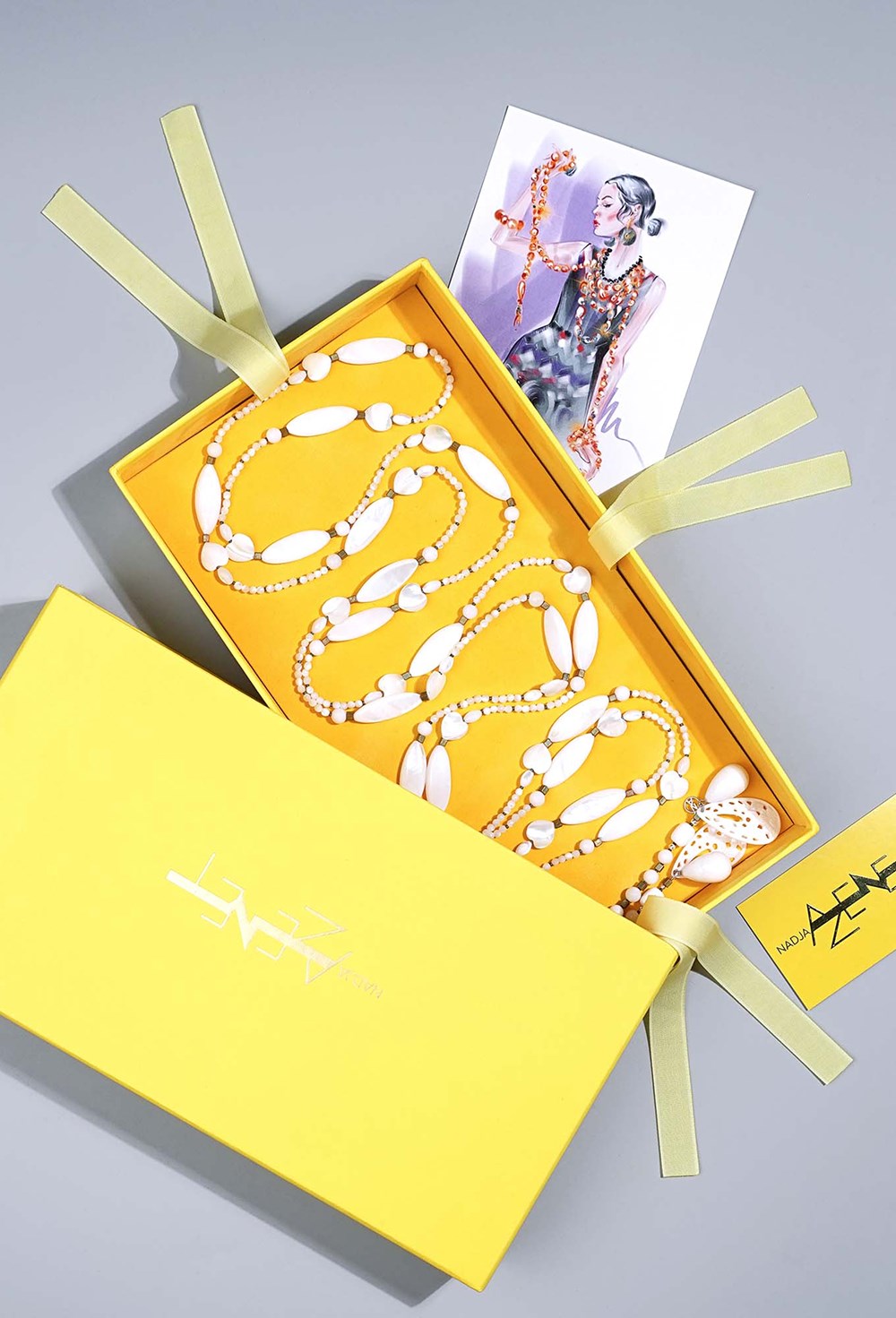 Аркан перламутр, агат - фото 133013