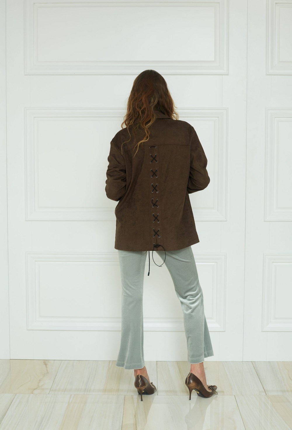 Жакет SUEDE SHIRT - фото 133084