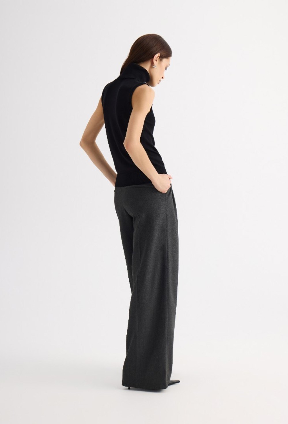 Топ со стойкой BASIC - фото 133443