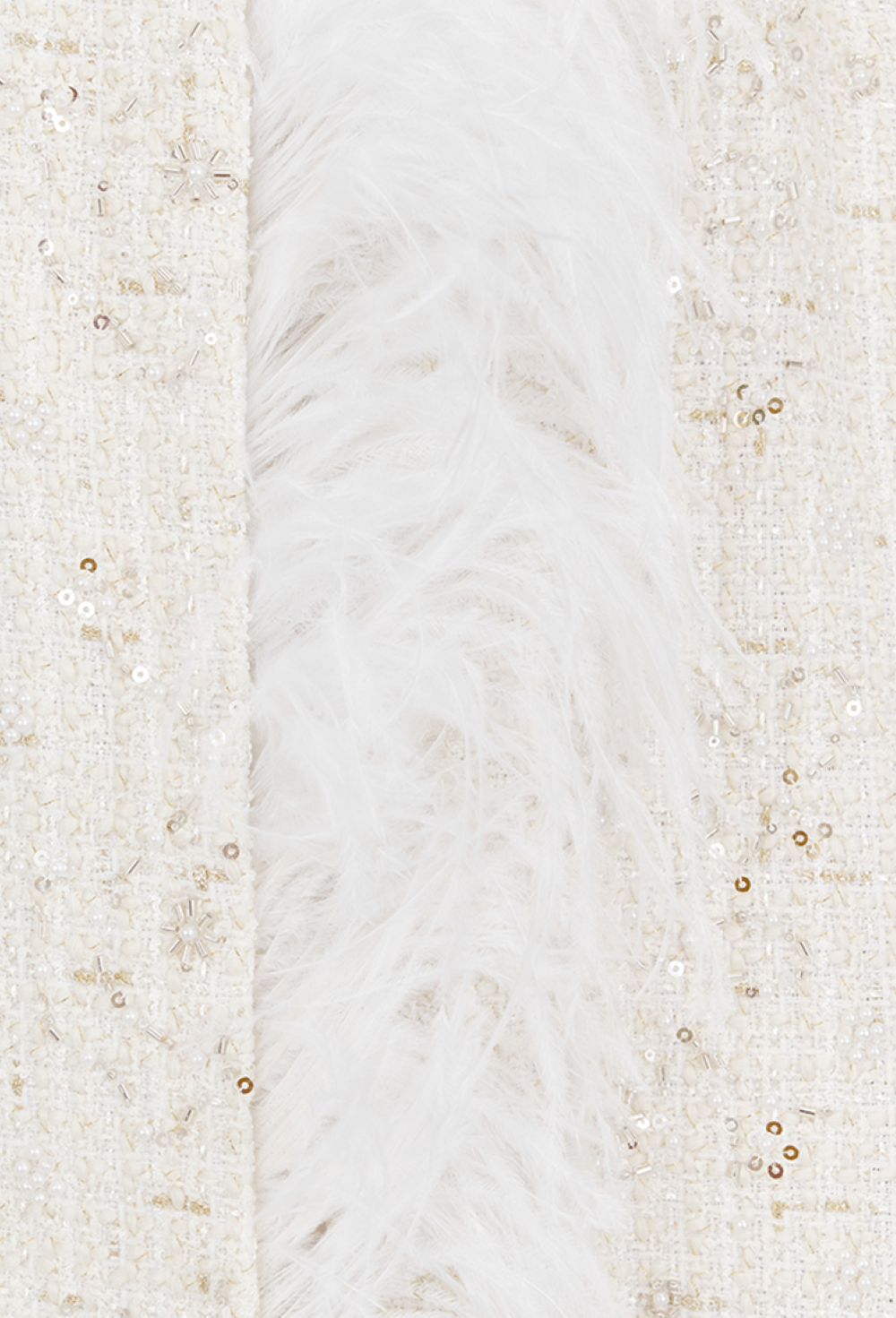 Кардиган с перьями - фото 133755