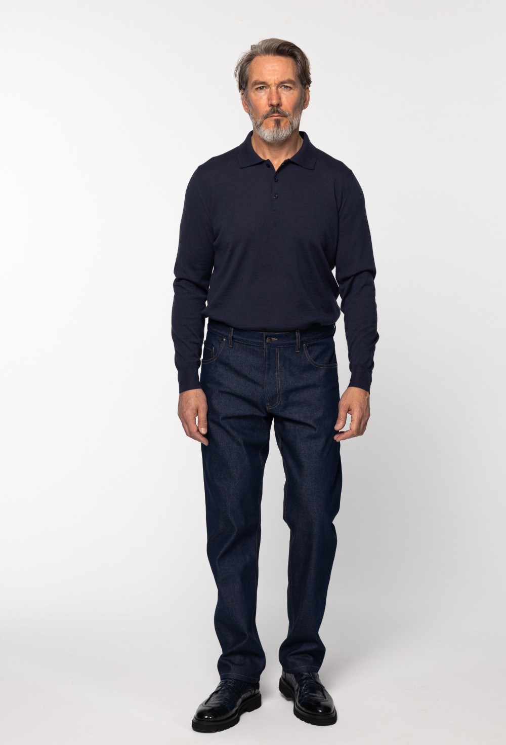 Джинсы из итальянского денима - фото 133830