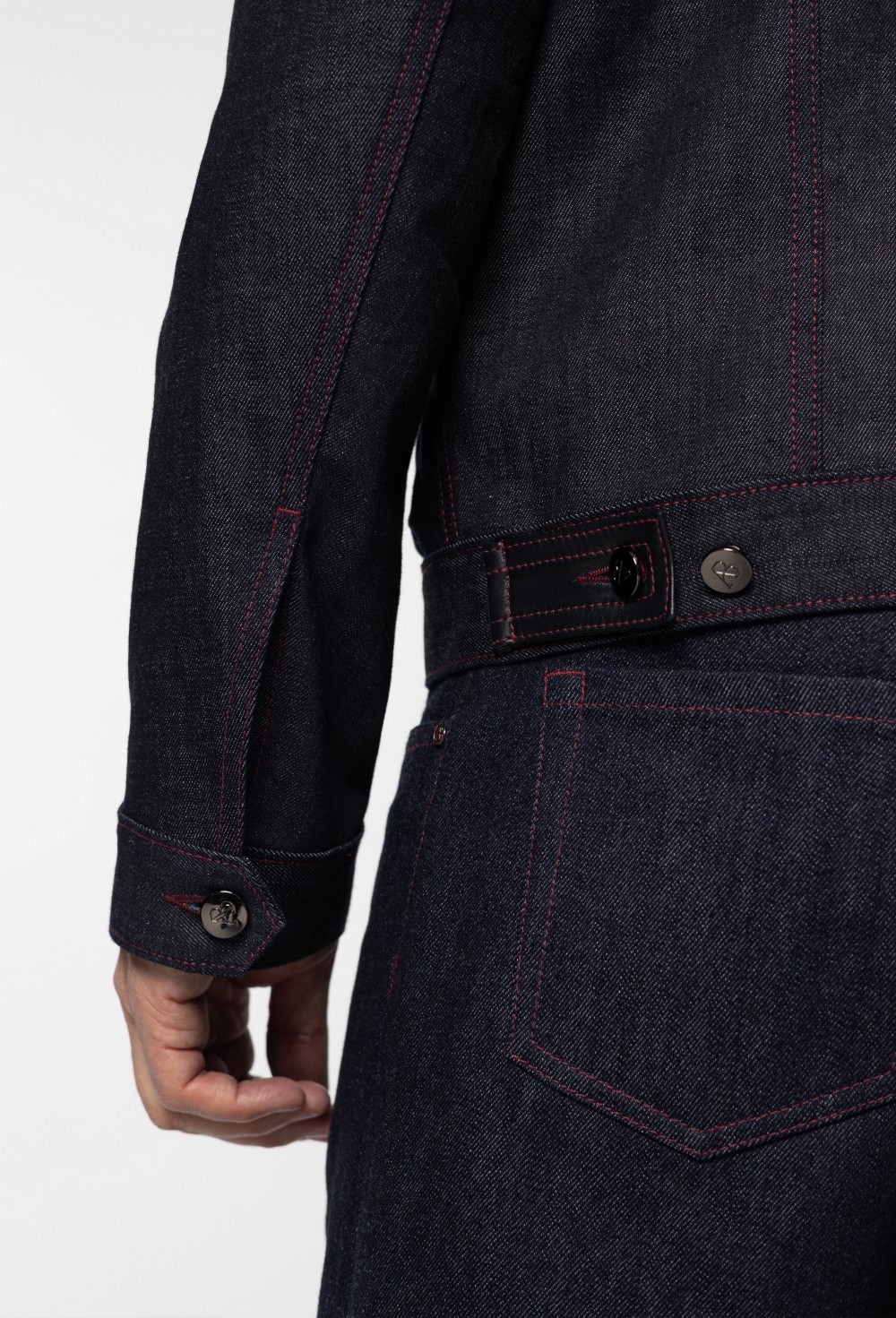 Джинсовая куртка из итальянского денима - фото 133870