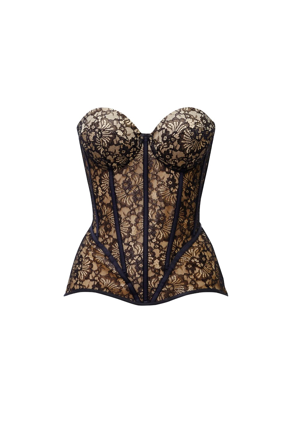 LIA классический корсет с кружевом - фото 133951