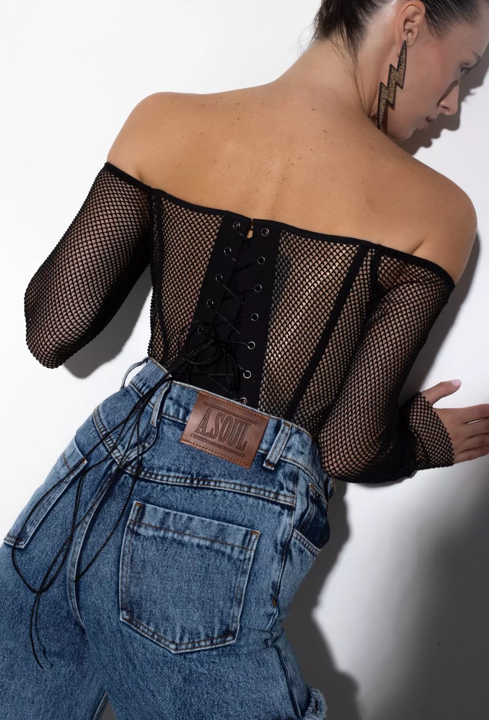 SHARM корсет из сетки - фото 134047