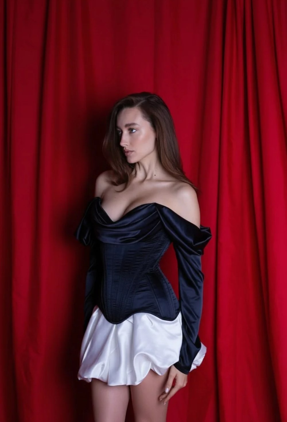 корсет ROZIE ЧЕРНЫЙ - фото 134165