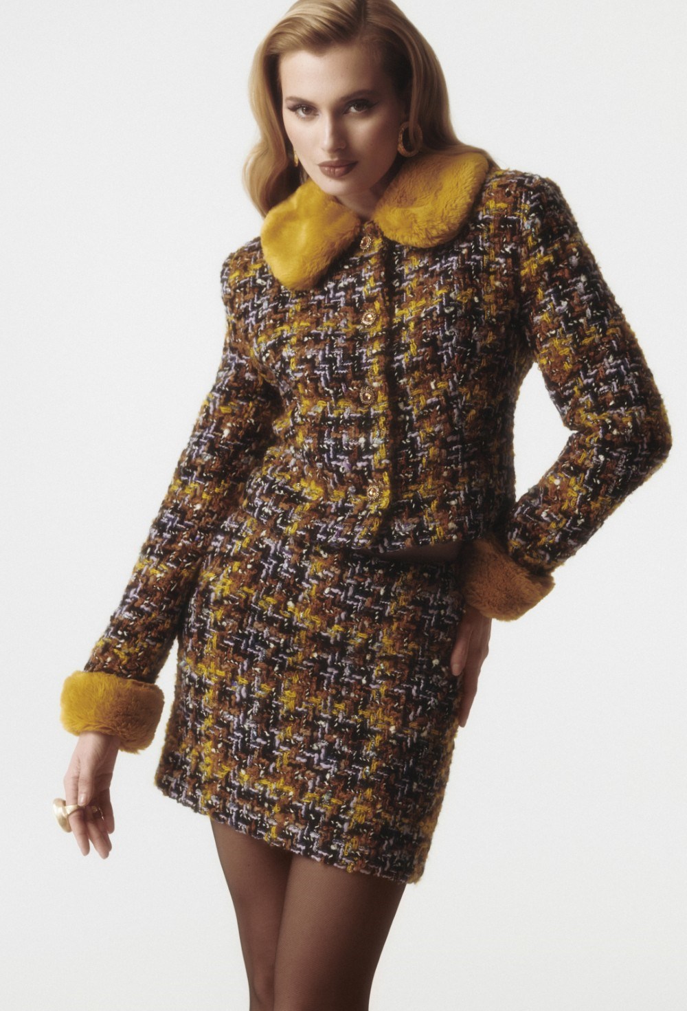 Твидовый костюм - фото 134294